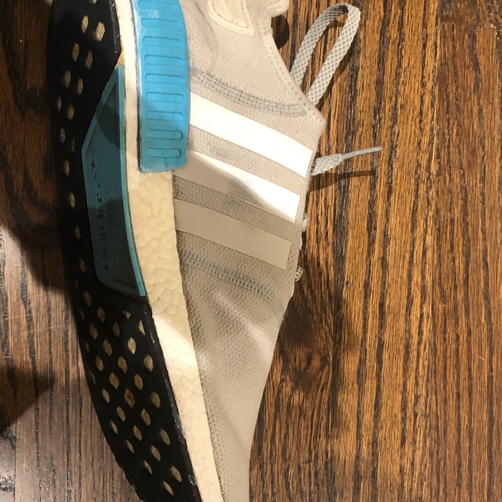 NMD R1 White Blue - Picture 8 of 8
